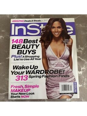 InStyle Magazine April 2007 with Halle Berry